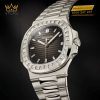 Đồng hồ Patek Philippe Nautilus Platinum vành kim cương 5711/110P-001