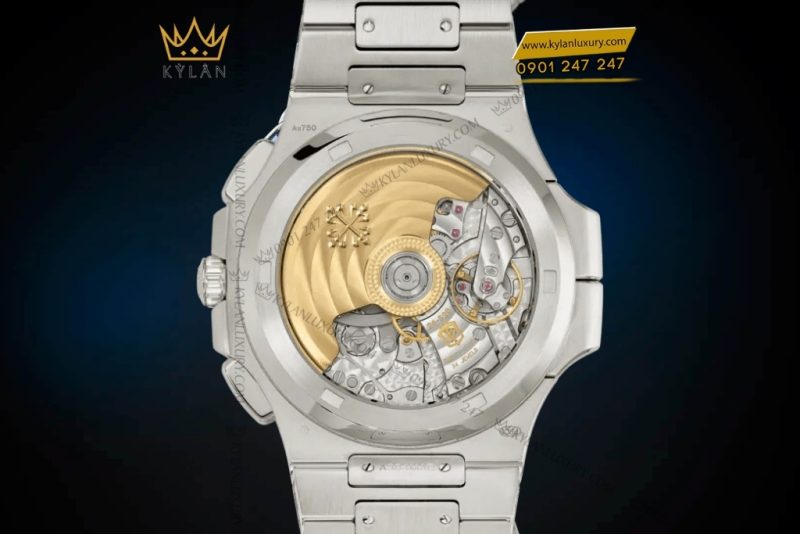 Đồng hồ Patek Philippe Nautilus vàng trắng sapphire & kim cương 5990/1421G-001