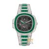 Kỳ Lân Luxury patek philippe nautilus 5990 1423g 001 emerald kim cuong vang trang 1 Đồng hồ Patek Philippe Nautilus vàng trắng emerald & kim cương 5990/1423G-001