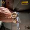 Đồng hồ Patek Philippe Nautilus mặt vàng hồng vành kim 5723/1R-001