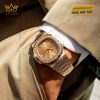 Đồng hồ Patek Philippe Nautilus mặt vàng hồng vành kim 5723/1R-001
