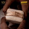 Đồng hồ Patek Philippe Nautilus mặt vàng hồng vành kim 5723/1R-001