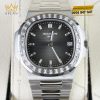 Đồng hồ Patek Philippe Nautilus Platinum vành kim cương 5711/110P-001