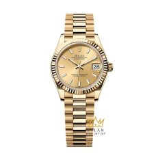 Đồng hồ Rolex Datejust 31 mặt champagne cọc dạ quang 278278-0040