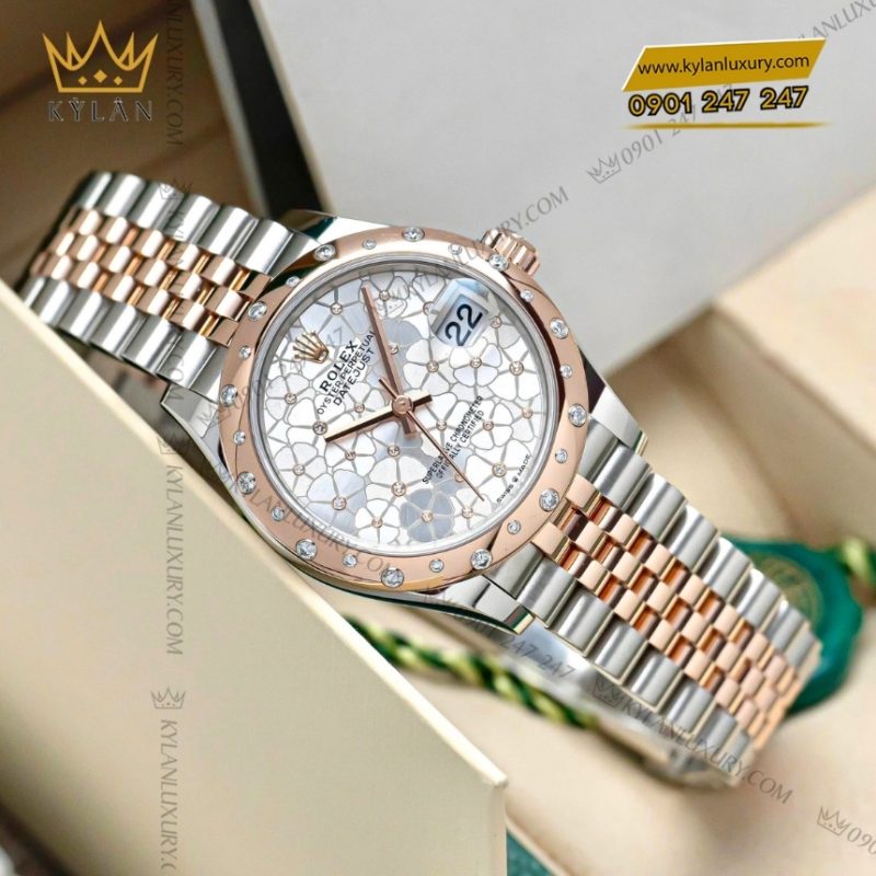 Đồng hồ Rolex Datejust 31 mặt số hoa 278341RBR-0032