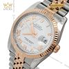Đồng hồ Rolex Datejust 36 mặt trắng cọc La Mã 116231-0084