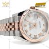 Đồng hồ Rolex Datejust 36 mặt trắng cọc La Mã 116231-0084
