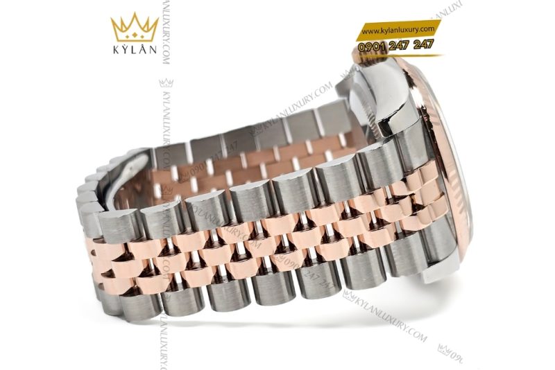 Đồng hồ Rolex Datejust 36 mặt trắng cọc La Mã 116231-0084