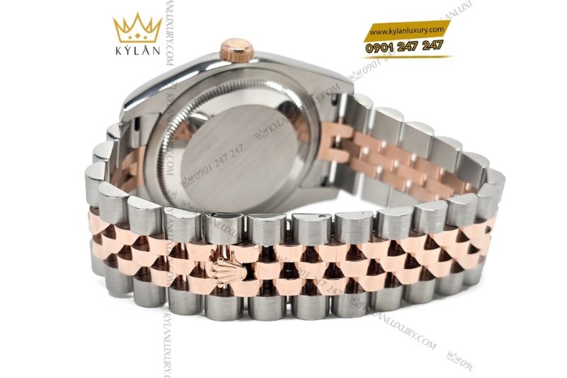 Đồng hồ Rolex Datejust 36 mặt trắng cọc La Mã 116231-0084