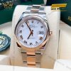 Đồng hồ Rolex Datejust 36 mặt trắng cọc La Mã 126201-0016