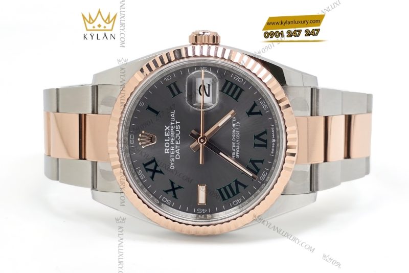 Đồng hồ Rolex Datejust 36 mặt xám La Mã 126231-0030