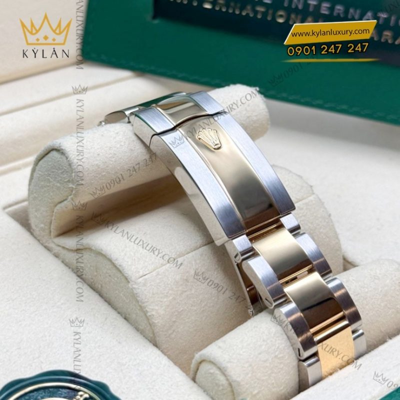 Đồng hồ Rolex Datejust 36 mặt trắng cọc dạ quang 126233-0020