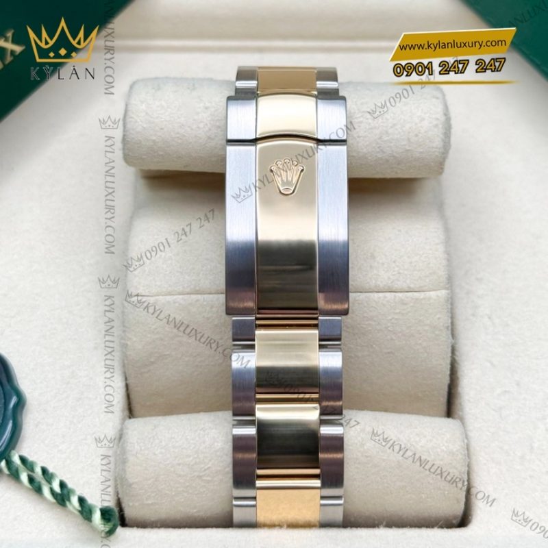 Đồng hồ Rolex Datejust 36 mặt trắng cọc dạ quang 126233-0020