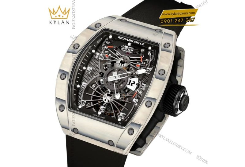 Richard Mille RM 022 giới hạn 10 chiếc với thiết kế trắng đen nổi bật