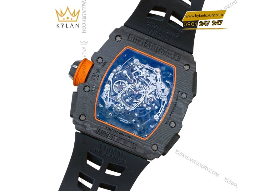 Richard Mille RM 50-03 McLaren F1 với bộ máy chỉ nặng 7 gram