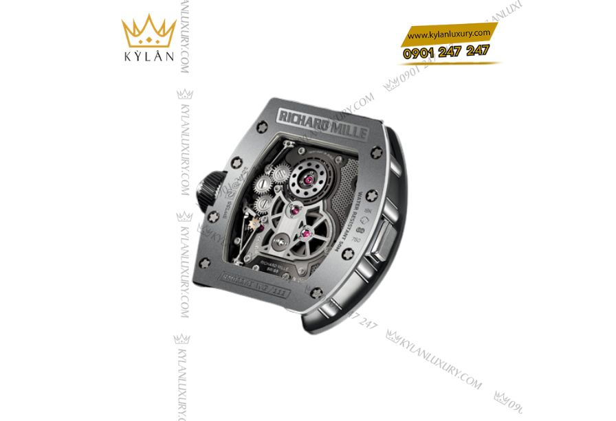 Chi tiết bộ máy tourbillon của Richard Mille RM 022 lộ cơ