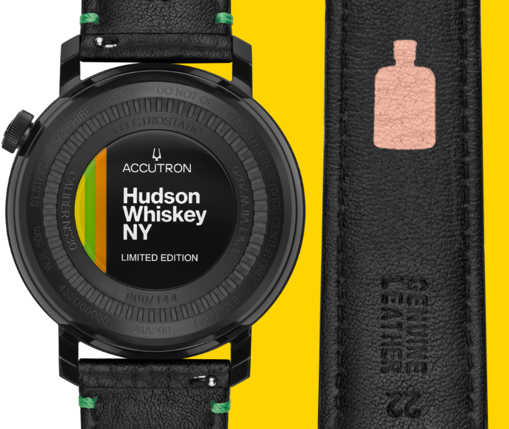 Kỳ Lân Luxury Accutron Spaceview Evolution x Hudson Whiskey5 Đồng hồ Accutron Spaceview Evolution x Hudson Whiskey