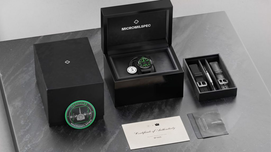 Kỳ Lân Luxury Micromilspec HERCULES2 Đồng hồ Micromilspec HERCULES