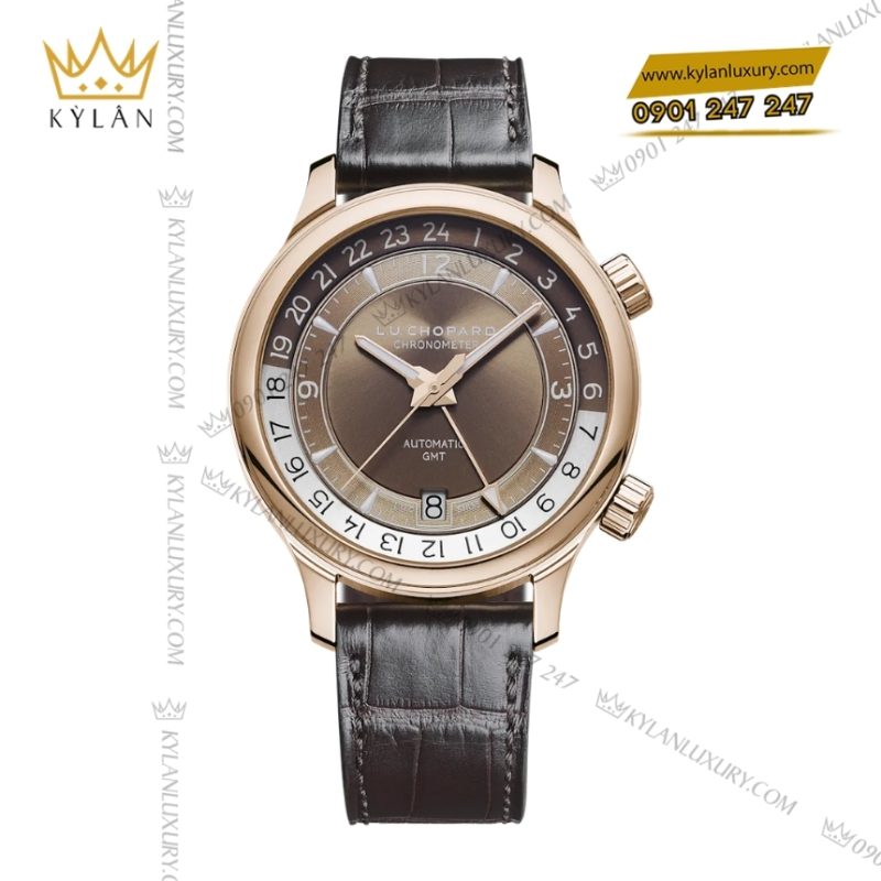 Đồng hồ Chopard L.U.C GMT One mặt số nâu 161943-5001