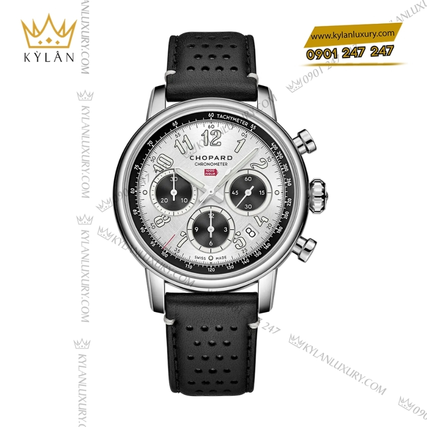 Kỳ Lân Luxury chopard mille miglia 168619 3005 la gara 6 Đồng hồ Chopard Mille Miglia Classic Chronograph 168619-3005