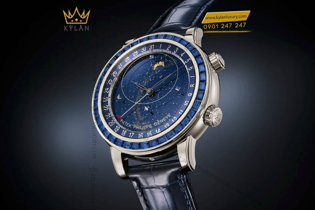 Kỳ Lân Luxury patek philippe grand complications celestial 6104 11p 010 6 Đồng hồ Patek Philippe Grand Complications Celestial 6104/11P-010