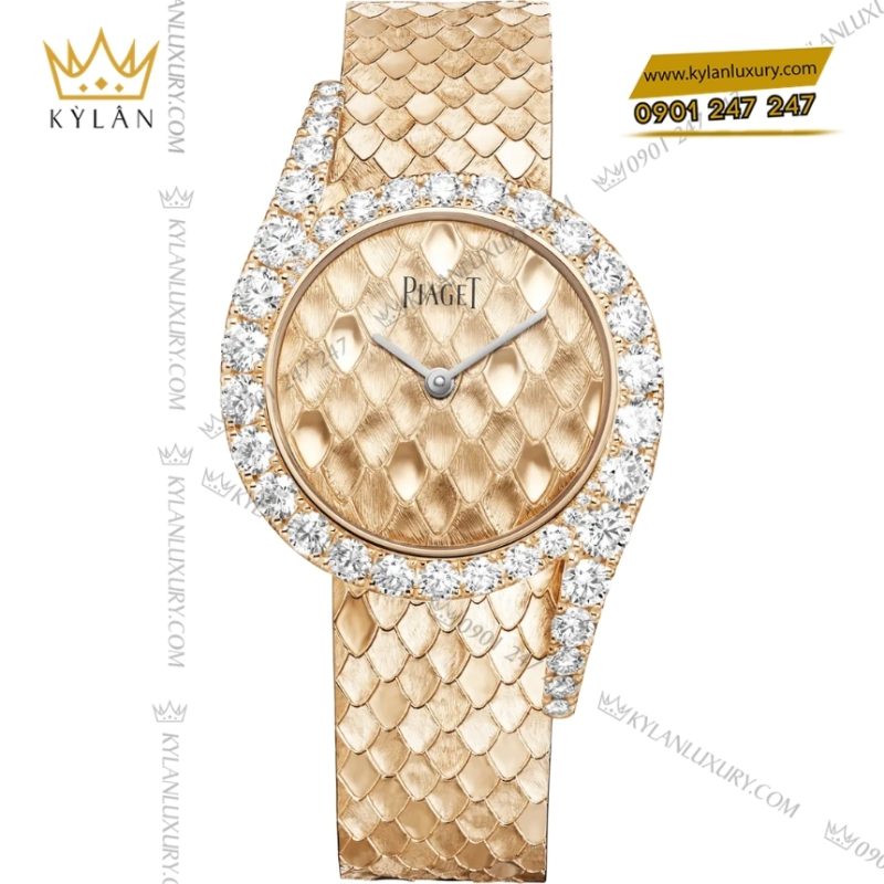 Đồng hồ Piaget Limelight Gala vàng hồng chạm khắc G0A47182