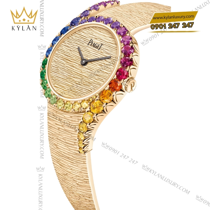 Kỳ Lân Luxury piaget limelight gala g0a47189 rainbow vang hong 5 Đồng hồ Piaget Limelight Gala Precious Rainbow G0A47189