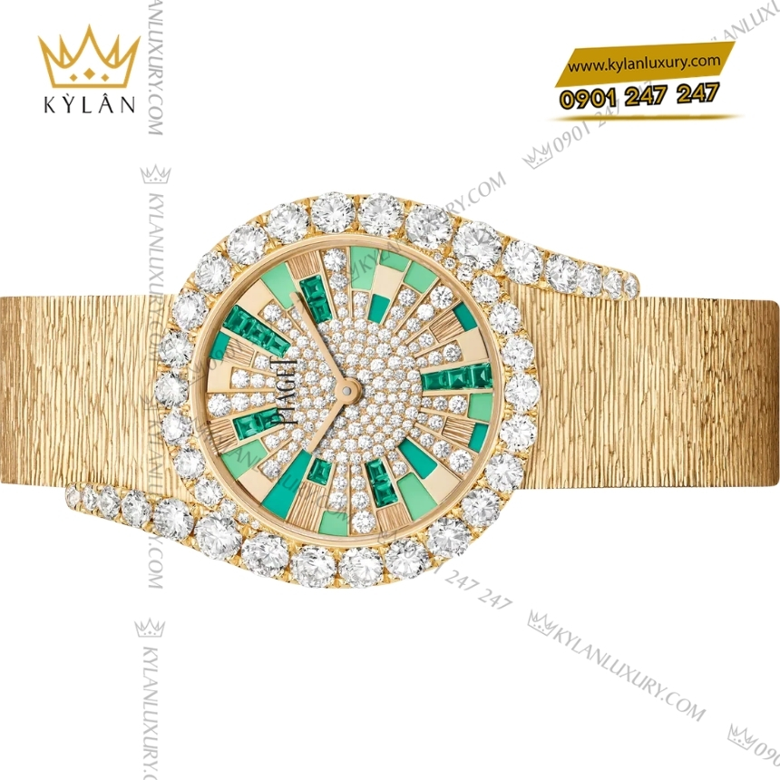 Kỳ Lân Luxury piaget limelight gala g0a49188 emerald 5 Đồng hồ Piaget Limelight Gala Emerald G0A49188