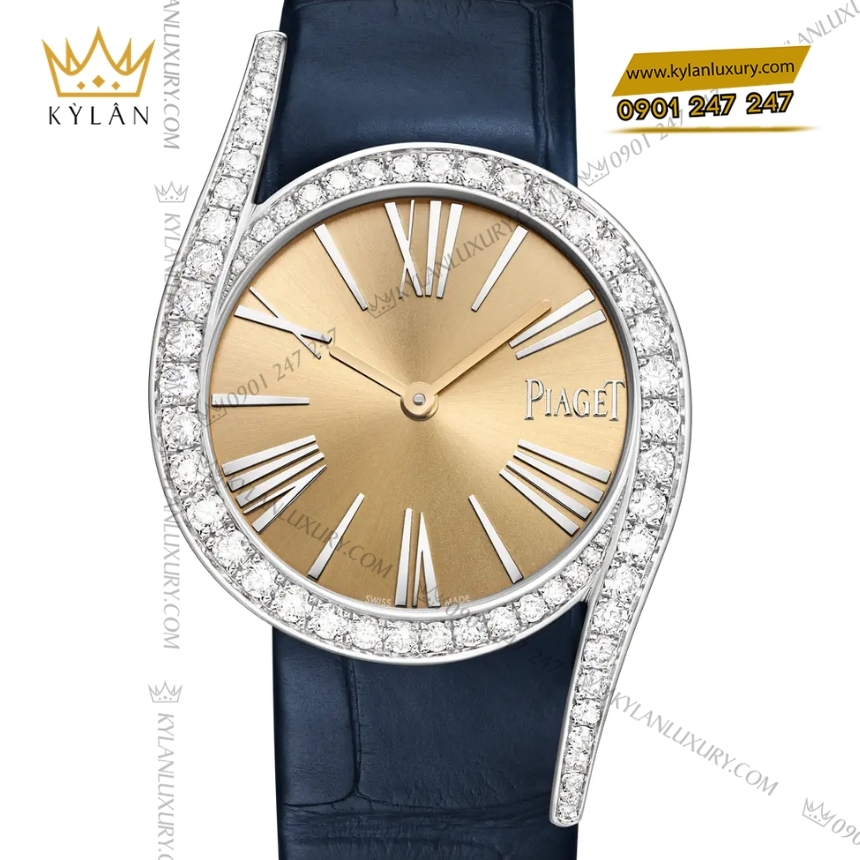 Kỳ Lân Luxury piaget limelight gala g0a49360 vang trang 3 Đồng hồ Piaget Limelight Gala mặt số vàng G0A49360