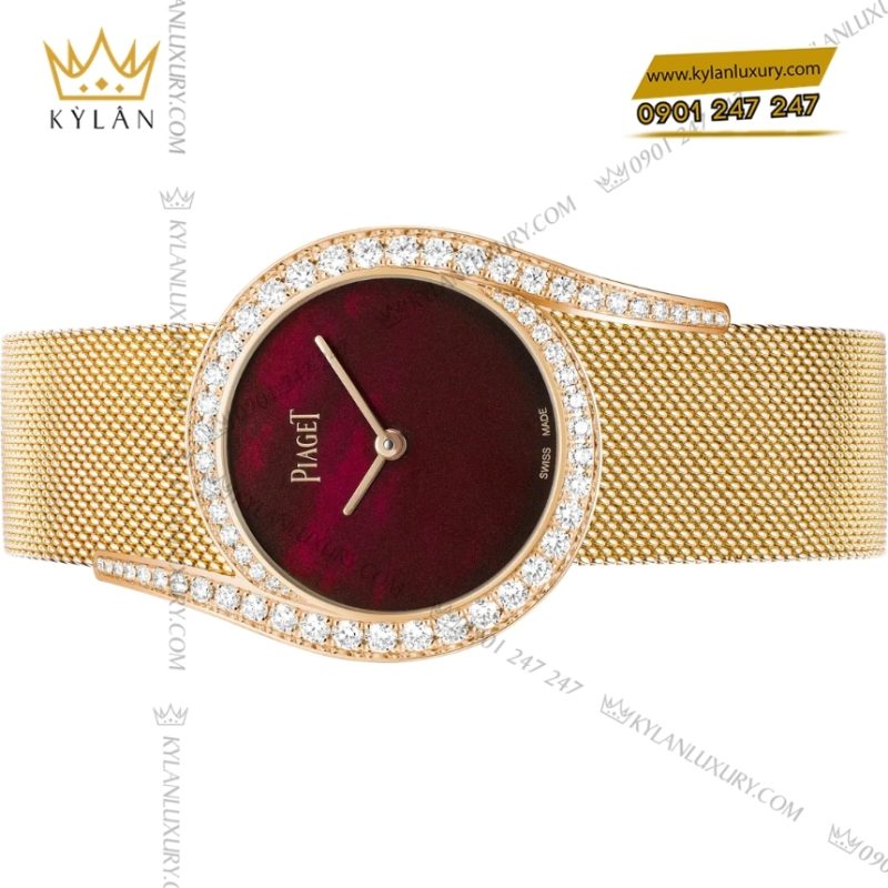 Đồng hồ Piaget Limelight Gala mặt xà cừ đỏ G0A50214
