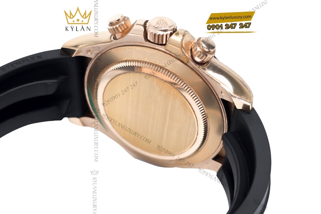 Kỳ Lân Luxury rolex cosmograph daytona 40 16515ln 0057 2 Đồng hồ Rolex Cosmograph Daytona 40 vàng hồng 116515LN-0057