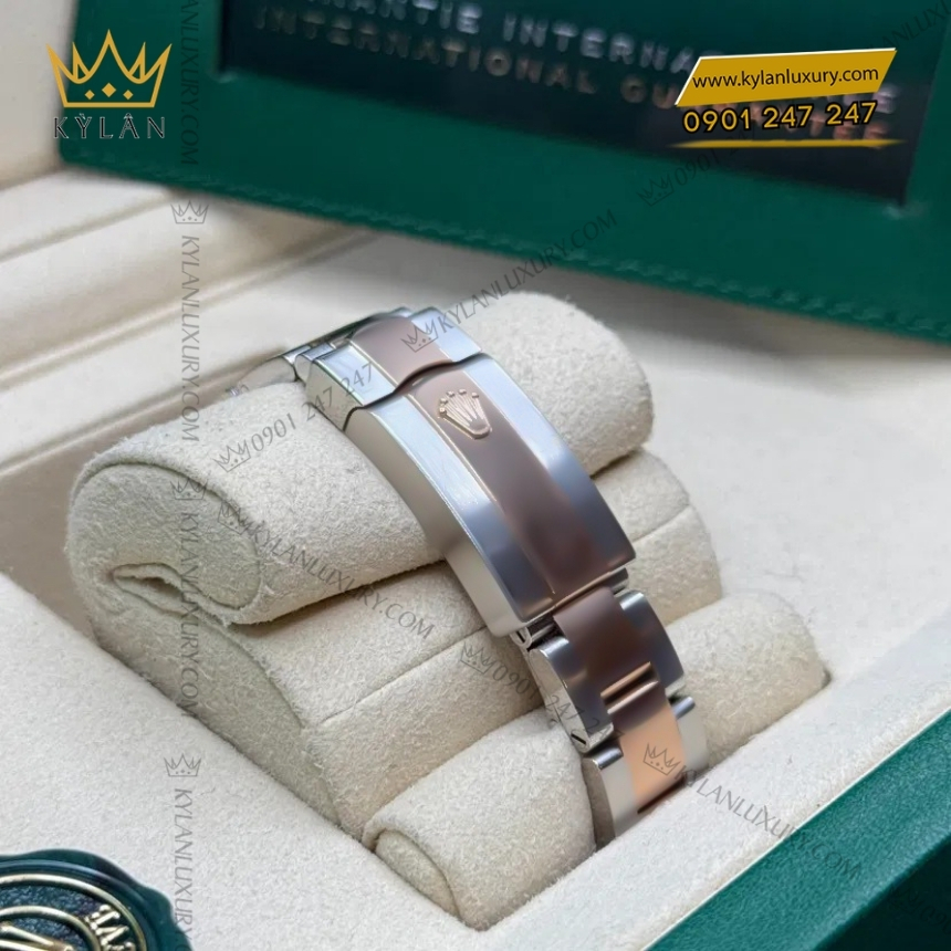 Kỳ Lân Luxury rolex datejust 31 278381rbr 0005 chocolate 2 Đồng hồ Rolex Datejust 31 mặt chocolate La Mã 278381RBR-0005