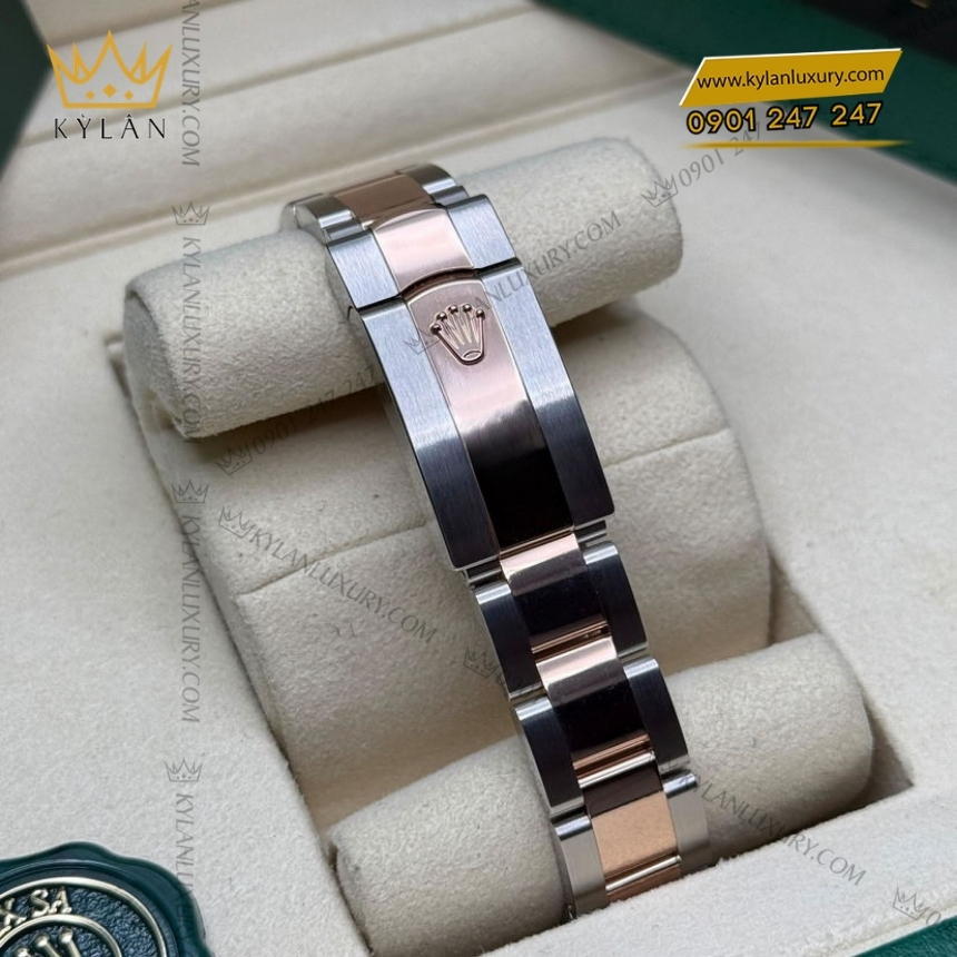 Kỳ Lân Luxury rolex datejust 31 278381rbr 0027 chocolate diamond 3 Đồng hồ Rolex Datejust 31 mặt chocolate kim cương 278381RBR-0027