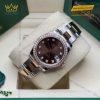 Đồng hồ Rolex Datejust 31 mặt chocolate kim cương 278381RBR-0027
