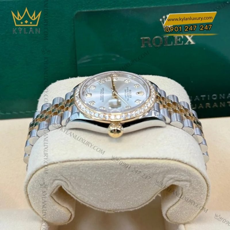 Đồng hồ Rolex Datejust 31 mặt số bạc 278383RBR-0020