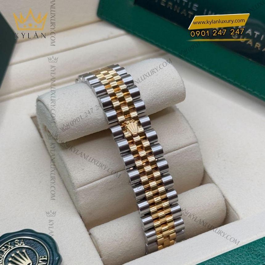 Kỳ Lân Luxury rolex datejust 31 278383rbr 0022 mat so xam 2 Rolex Datejust 31 mặt xám đậm 278283RBR-0022