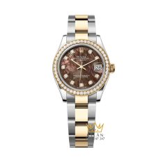 Đồng hồ Rolex Datejust 31 mặt xà cừ đen 278383RBR-0023
