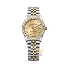 Đồng hồ Rolex Datejust 31 champage kim cương 278383RBR-0026