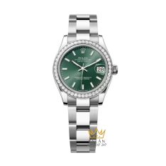 Đồng hồ Rolex Datejust 31 mặt số xanh mint 278384RBR-0021