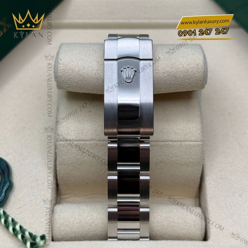 Kỳ Lân Luxury rolex datejust 31 278384rbr 0021 mat xanh mint 8 Đồng hồ Rolex Datejust 31 mặt số xanh mint 278384RBR-0021