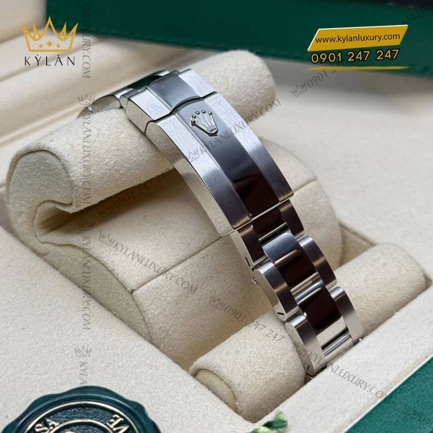 Kỳ Lân Luxury rolex datejust 31 278384rbr 0035 mat hong kim cuong 7 Đồng hồ Rolex Datejust 31 mặt hồng nạm kim cương 278384RBR-0035