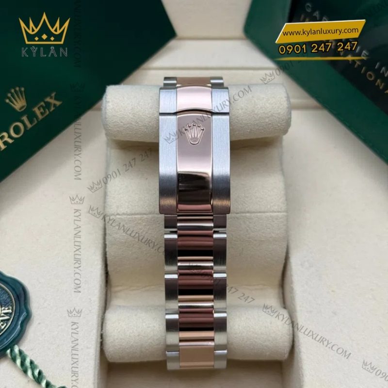 Đồng hồ Rolex Datejust 36 mặt số hồng vành kim 126281RBR-0016
