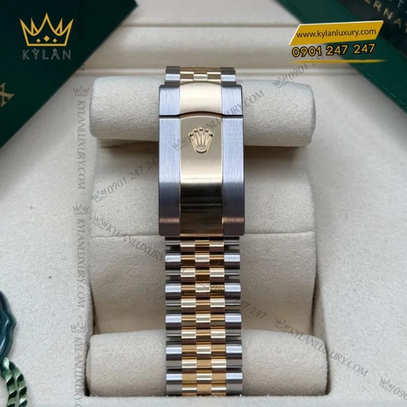 Đồng hồ Rolex Datejust 36 champagne cọc dạ quang 126283RBR-0001