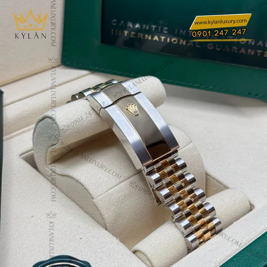 Kỳ Lân Luxury rolex datejust 36 126283rbr 0001 champagne coc da quang 3 Đồng hồ Rolex Datejust 36 champagne cọc dạ quang 126283RBR-0001