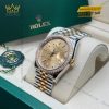 Đồng hồ Rolex Datejust 36 champagne cọc dạ quang 126283RBR-0001