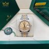 Đồng hồ Rolex Datejust 36 champagne cọc dạ quang 126283RBR-0001