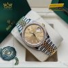 Đồng hồ Rolex Datejust 36 champagne cọc dạ quang 126283RBR-0001