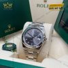 Đồng hồ Rolex Datejust 41 mặt xám kim cương 126334-0005