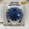 Đồng hồ Rolex Datejust 41 mặt xanh dương kim cương 126334-0015