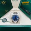 Đồng hồ Rolex Datejust 41 mặt xanh dương kim cương 126334-0015